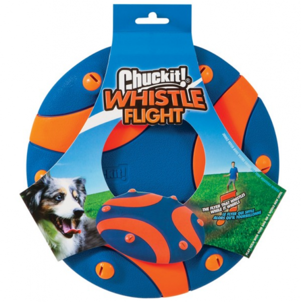 Chuckit! Whistle Flight Flyer Dog Toy