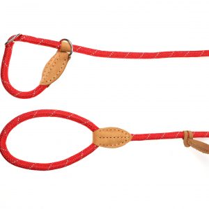 Doodlebone® Originals Slip Dog Lead - Ruby