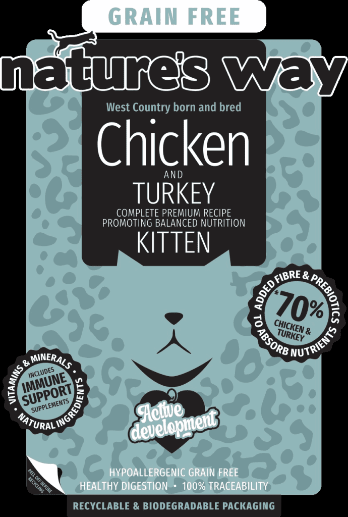 Nature's Way Complete Dry Food for Kittens - Grain Free Chicken & Turkey Recipe