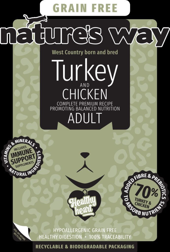 Nature's Way Complete Dry Food for Adult Cats - Grain Free Chicken & Turkey Recipe