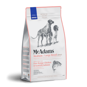 McAdams Medium/Large Breed Free Range Chicken & Salmon Dog Food