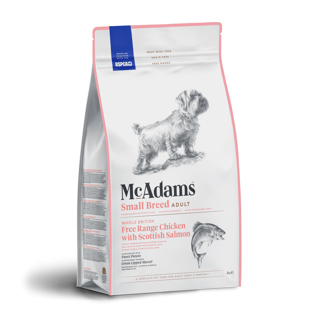 McAdams Small Breed Free Range Chicken & Salmon Dog Food